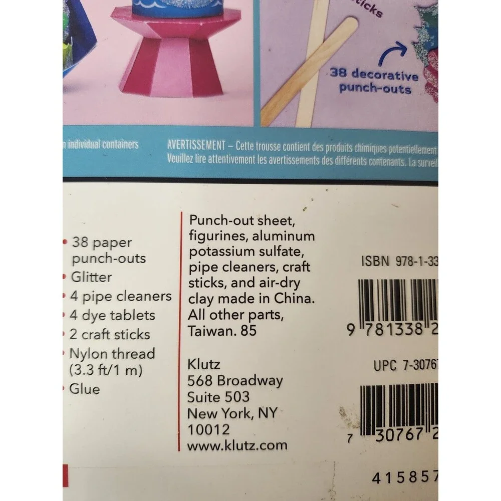 Klutz Grow Your Own Crystal Mini Worlds Science & Activity Kit